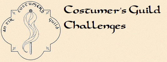 Costumer's Guild Challenges